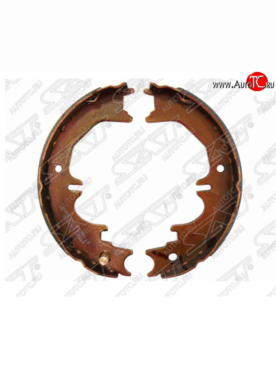 Колодки ручного тормоза SAT (4 шт) Toyota Land Cruiser 200 2-ой рестайлинг (2015-2021)  в Воронеже Воронежской области