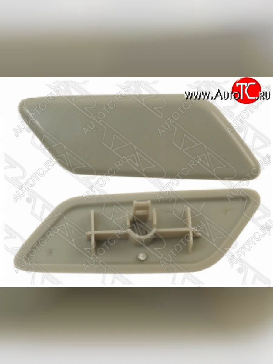Крышка омывателя фары SAT (Правая)  Toyota Land Cruiser Prado (2017-2020) J150 (Неокрашенная)  в Самаре Самарской области