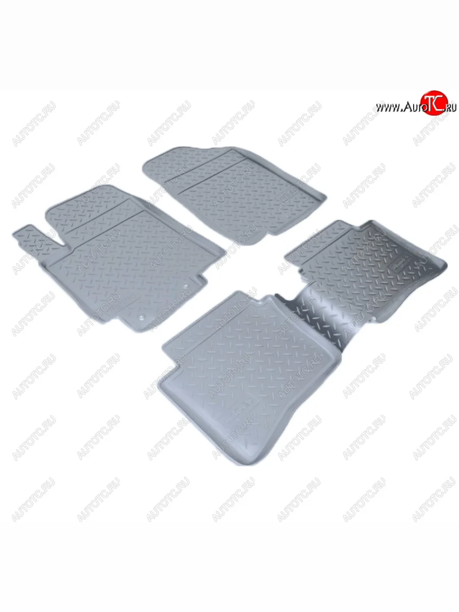 Коврики салона Norplast Unidec Hyundai Solaris RBr седан рестайлинг (2014-2017) (Цвет: серый)  с доставкой в г. Керчь