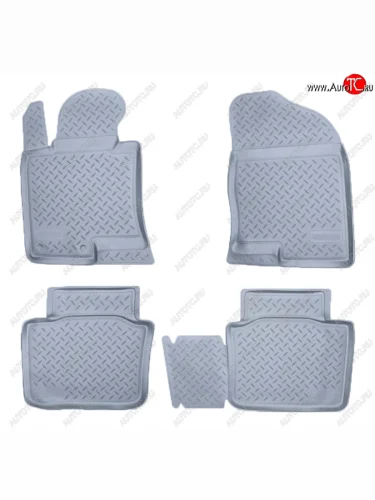 Коврики салона Norplast Unidec (Цвет: серый) Hyundai Sonata YF (2009-2014)