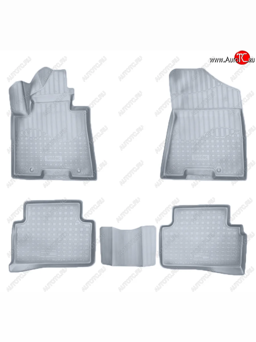 Коврики салона Norplast Unidec Hyundai Tucson TL рестайлинг (2018-2021) (Цвет: серый)  в Керчи Республика Крым