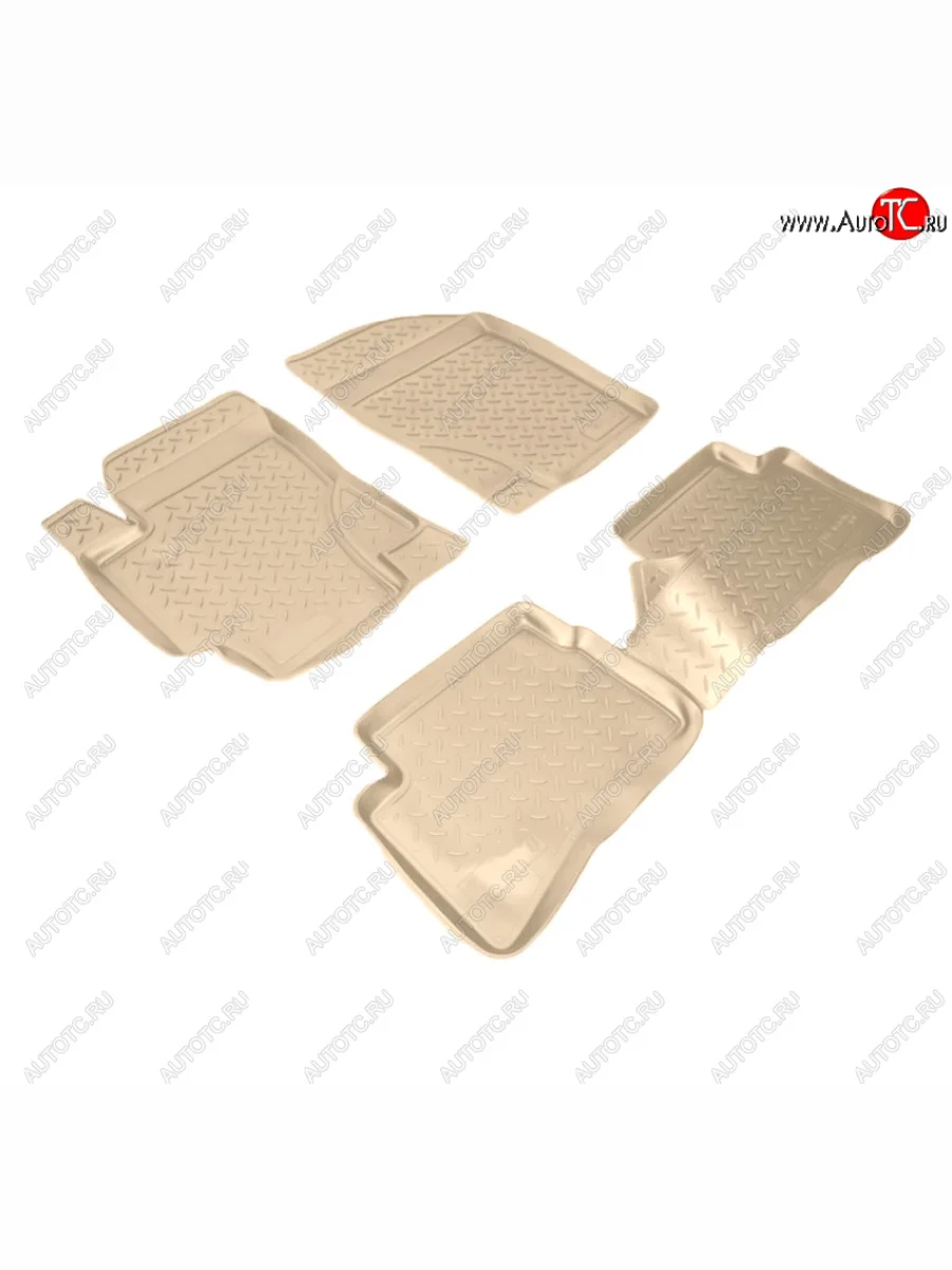 Коврики салона Norplast Unidec  Hyundai Verna (2005-2011) 2 MC (Цвет: бежевый)  в Самаре Самарской области