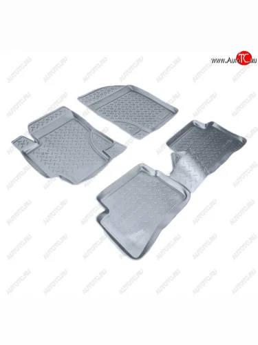 Коврики салона Norplast Unidec (Цвет: серый) Hyundai Verna 2 MC седан (2005-2011)