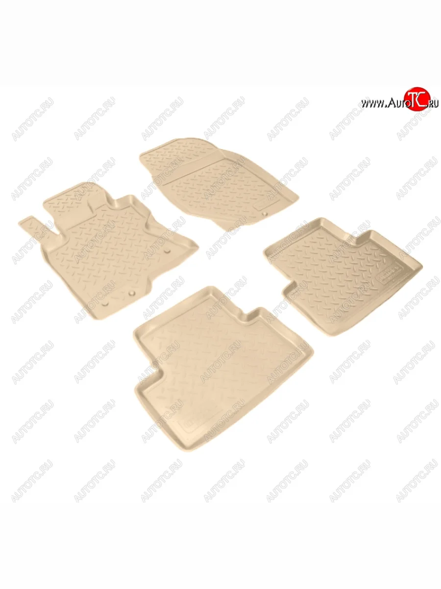 Коврики салона Norplast Unidec INFINITI EX35 J50 (2007-2013) (Цвет: бежевый)  в Перми Пермском крае