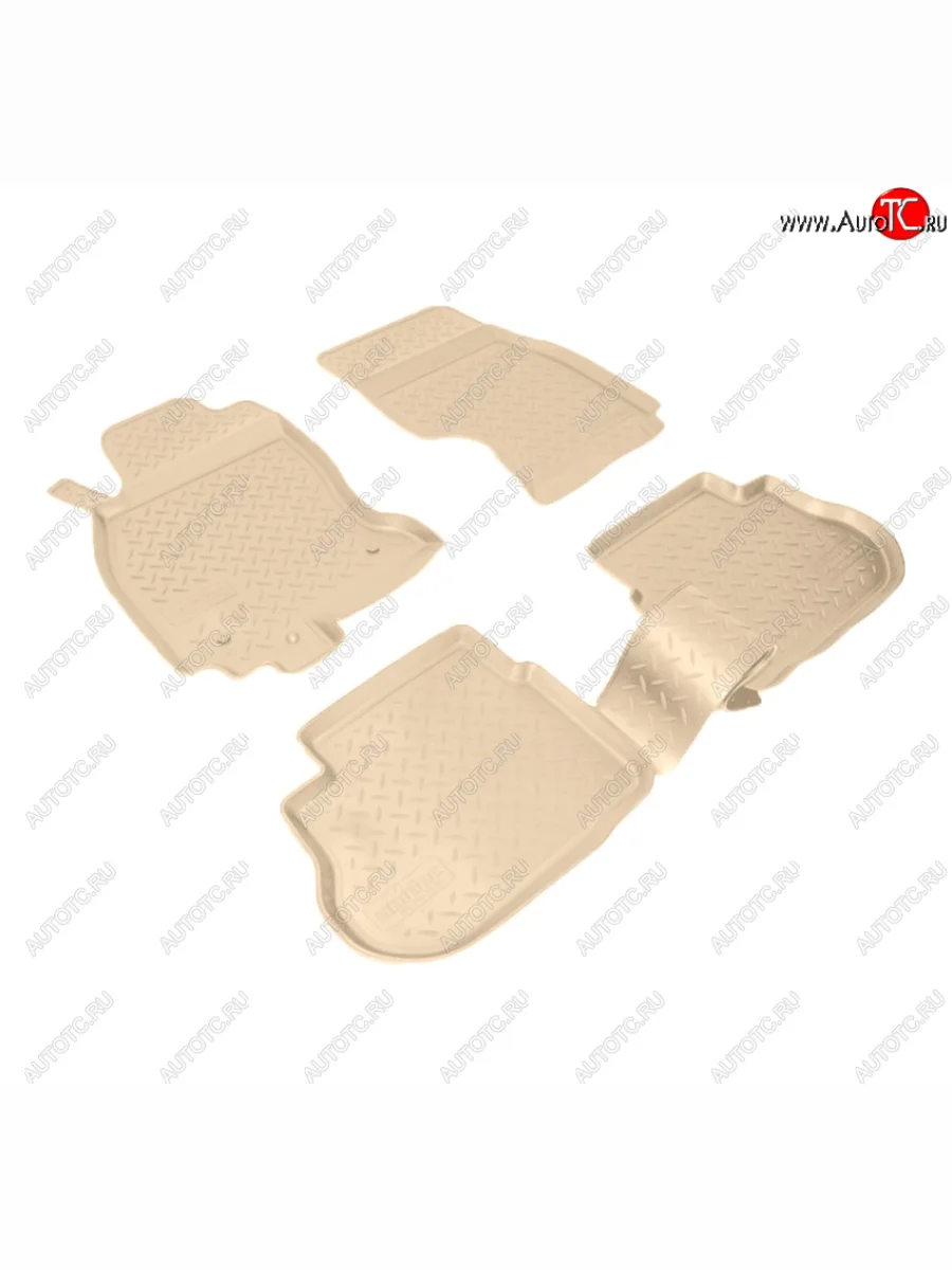 Коврики салона Norplast Unidec INFINITI FX45 S50 рестайлинг (2005-2009) (Цвет: бежевый)  с доставкой в г. Керчь