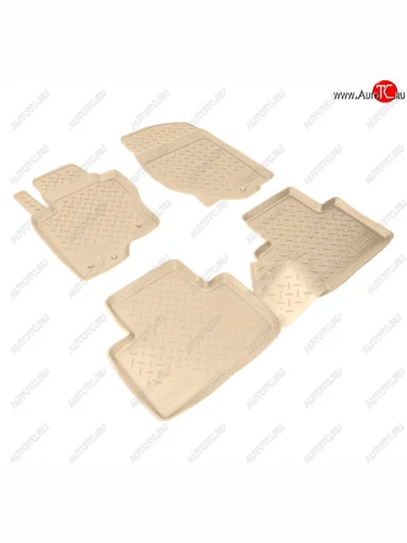 Коврики салона Norplast Unidec (Цвет: бежевый) INFINITI FX35 S51 дорестайлинг (2008-2011)