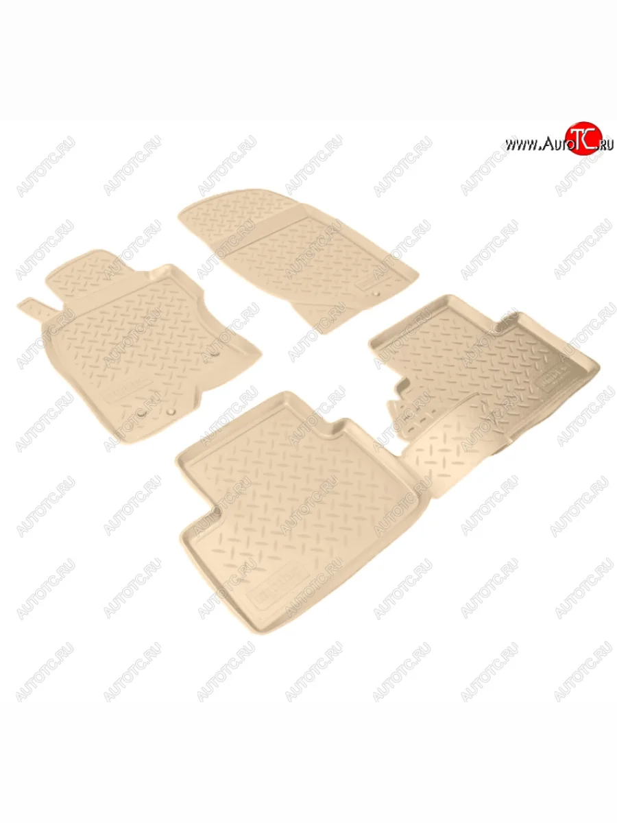 Коврики салона Norplast Unidec INFINITI G35 V36 седан (2006-2015) (Цвет: бежевый)  в Керчи Республика Крым