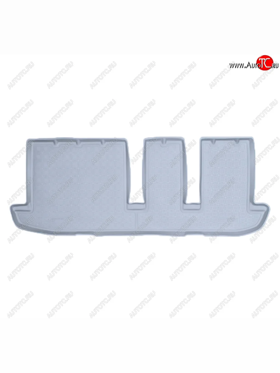 Коврики салона Norplast Unidec (3-ий ряд) INFINITI QX60 L50 дорестайлинг (2013-2016) (Цвет: серый)  в Керчи Республика Крым