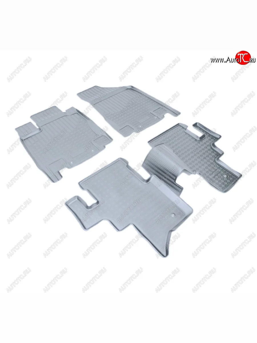 Коврики салона Norplast Unidec INFINITI QX60 L50 дорестайлинг (2013-2016) (Цвет: серый)  в Керчи Республика Крым