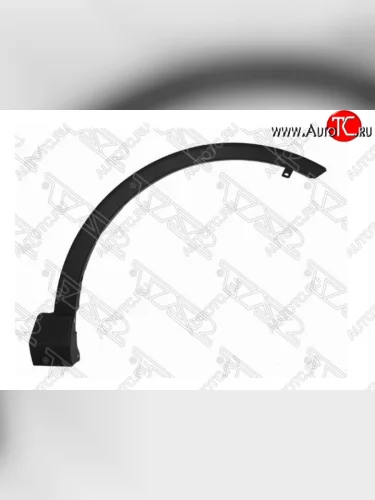 Молдинг арки крыла SAT () Toyota RAV4 XA40 5 дв. рестайлинг (2015-2019)