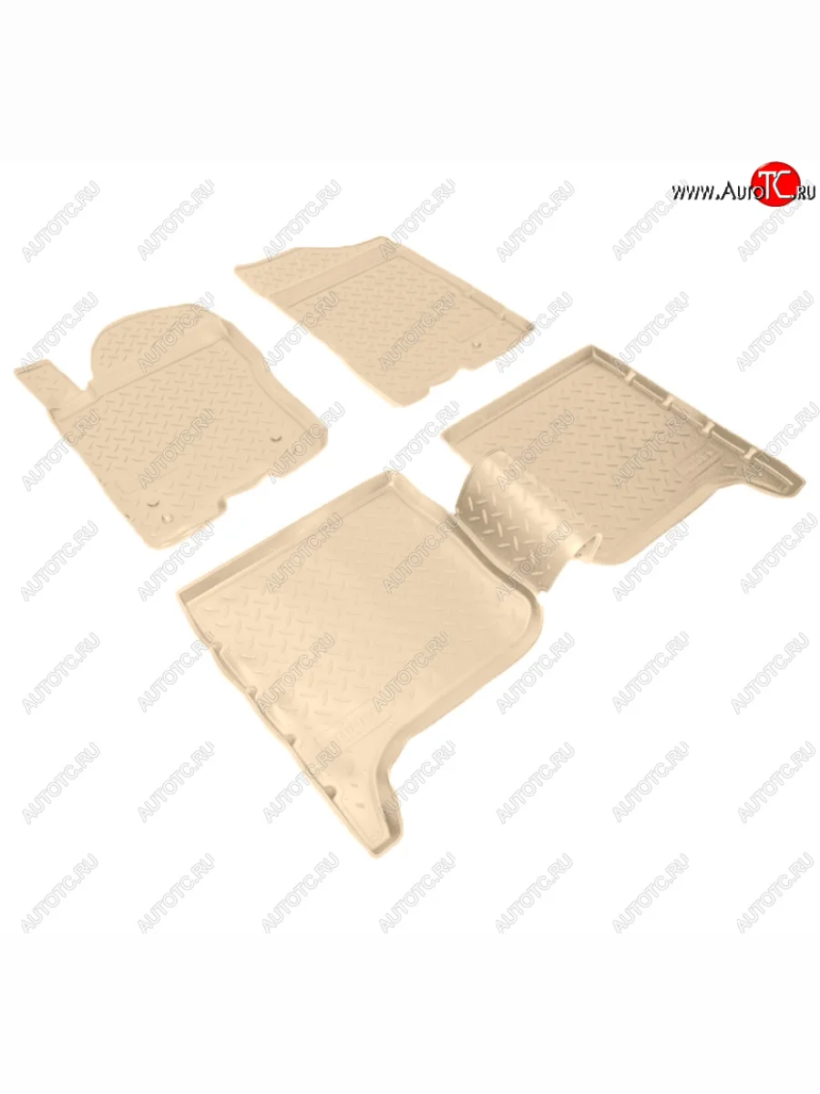 Коврики салона Norplast Unidec INFINITI QX56 JA60 дорестайлинг (2004-2007) (Цвет: бежевый)  с доставкой в г. Пермь