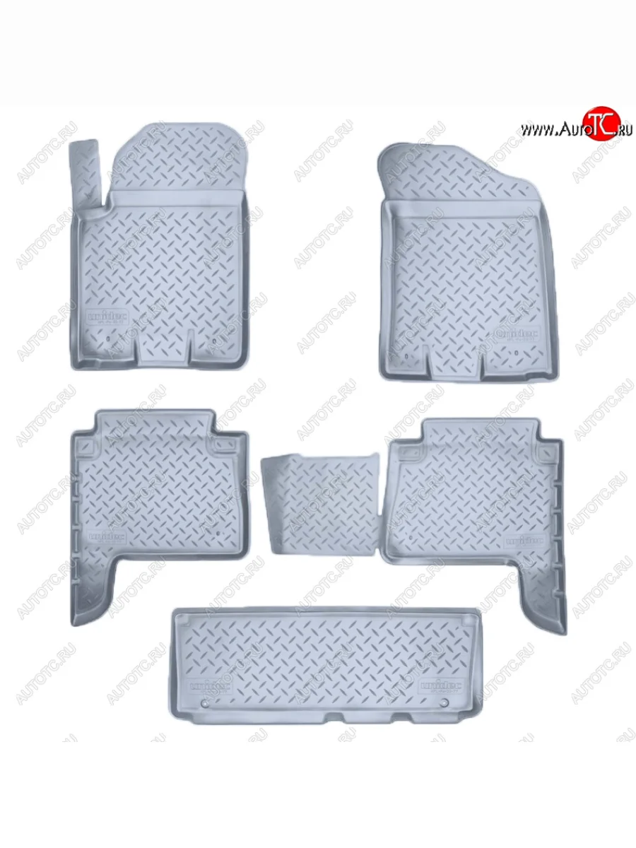 Коврики салона Norplast Unidec INFINITI QX80 Z62 дорестайлинг (2013-2014) (Цвет: серый)  в Самаре Самарской области