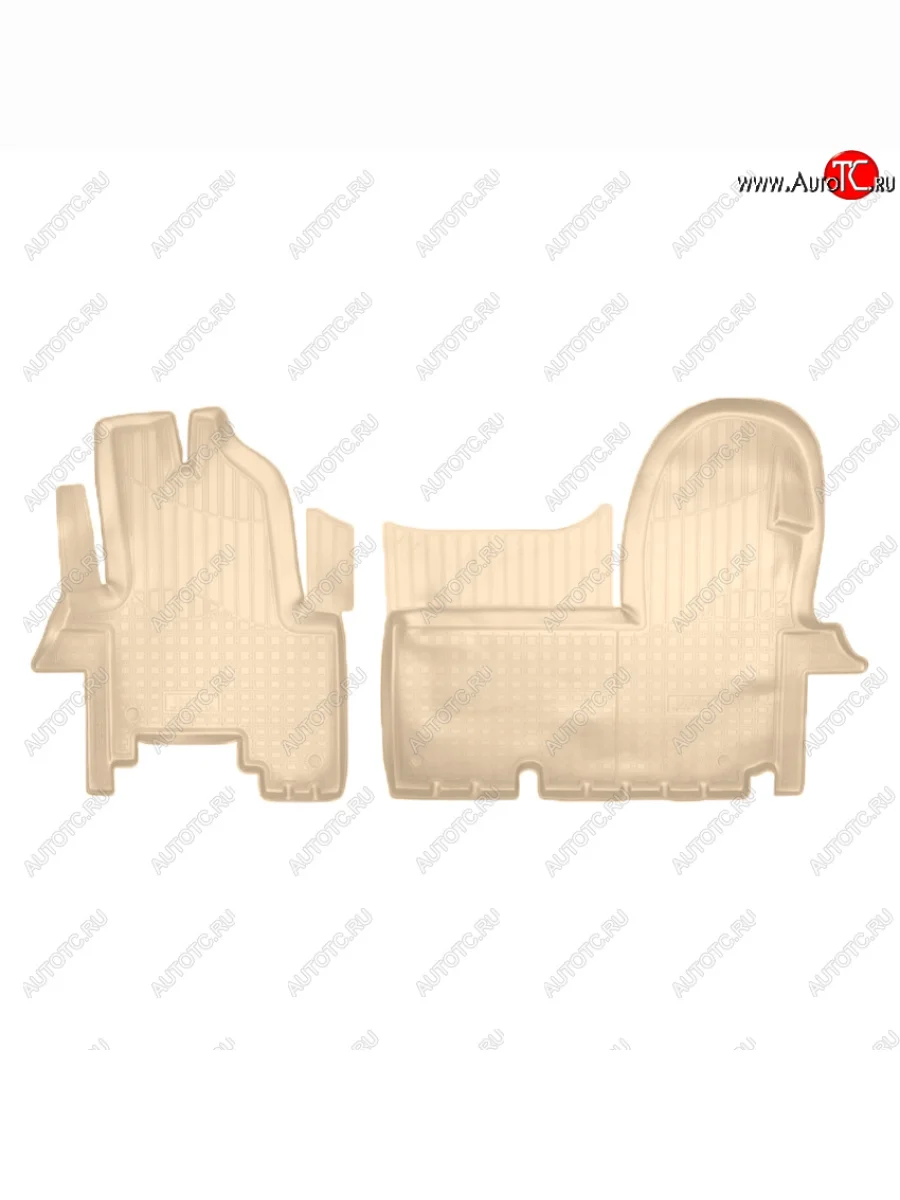 Коврики салона Norplast Unidec Iveco Daily (2006-2011) (Цвет: бежевый)  в Перми Пермском крае