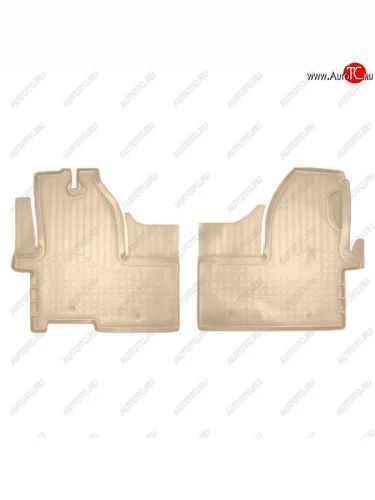 Коврики салона Norplast Unidec (Цвет: бежевый) Iveco Daily фургон (2014-2019)