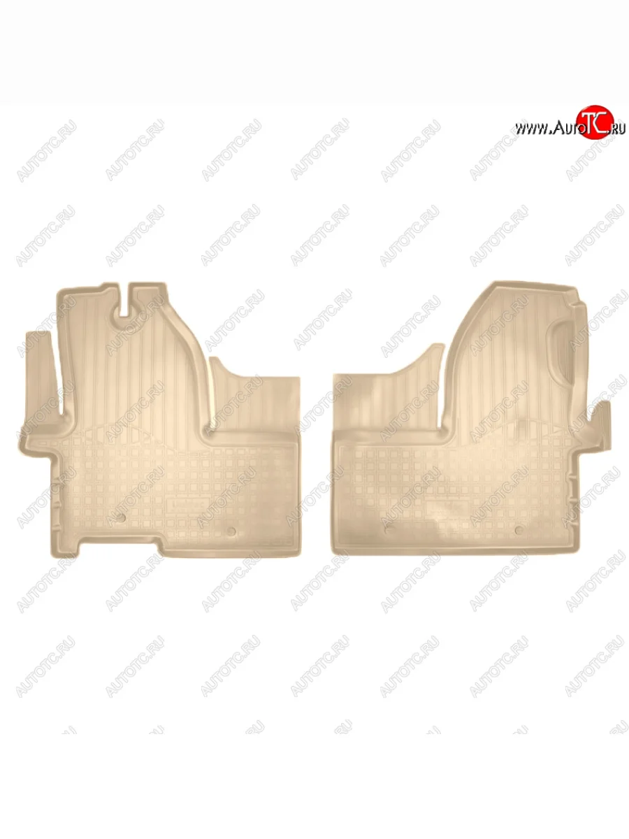 Коврики салона Norplast Unidec Iveco Daily фургон (2014-2019) (Цвет: бежевый)  в Керчи Республика Крым