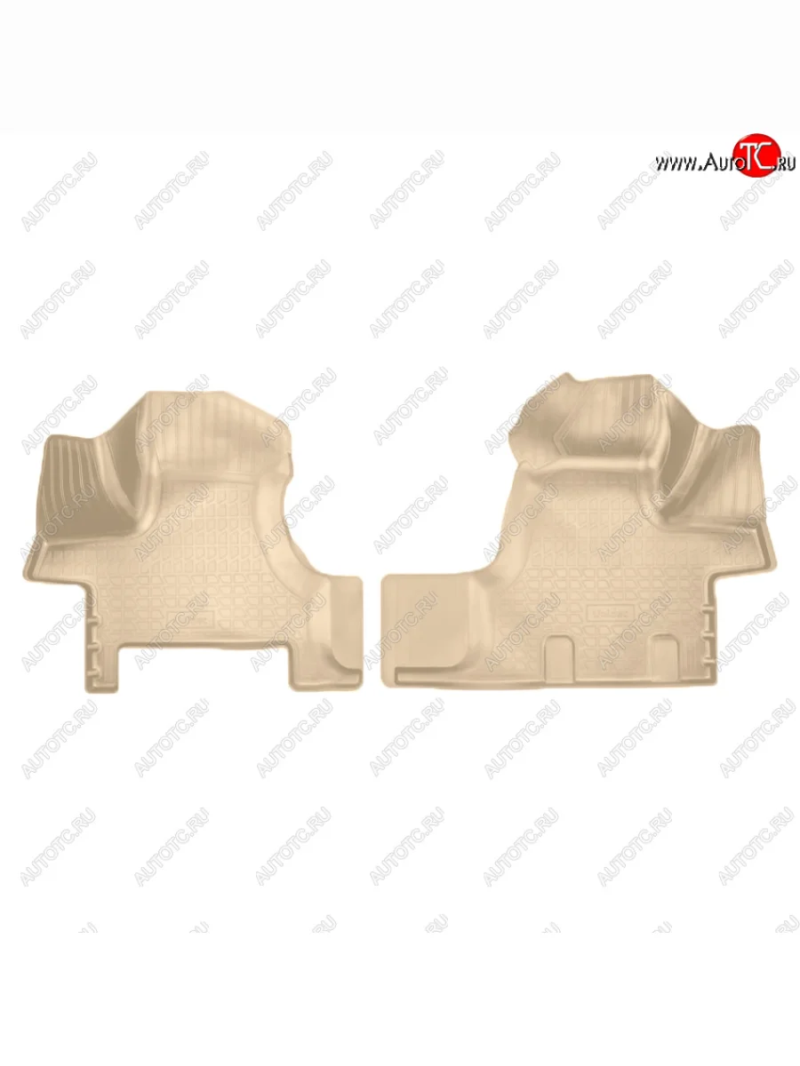 Коврики салона Norplast Unidec JAC Sunray LC6T32 автобус (2020-2025) (Цвет: бежевый)  в Керчи Республика Крым