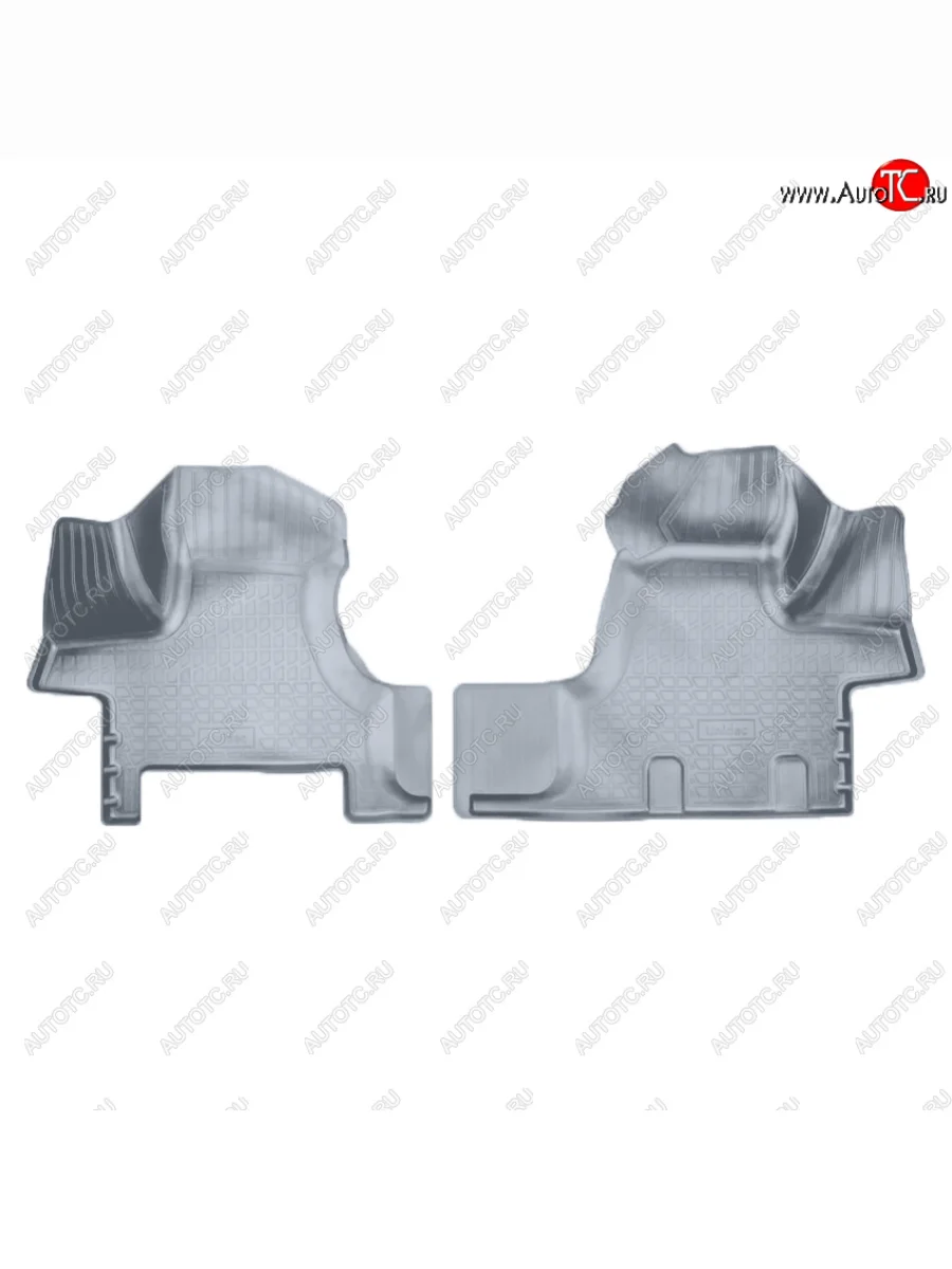 Коврики салона Norplast Unidec JAC Sunray LC6T32 автобус (2020-2025) (Цвет: серый)  в Керчи Республика Крым