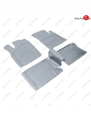 Коврики салона Norplast Unidec (Цвет: серый) Jeep Grand Cherokee WK2 2-ой рестайлинг (2017-2022)