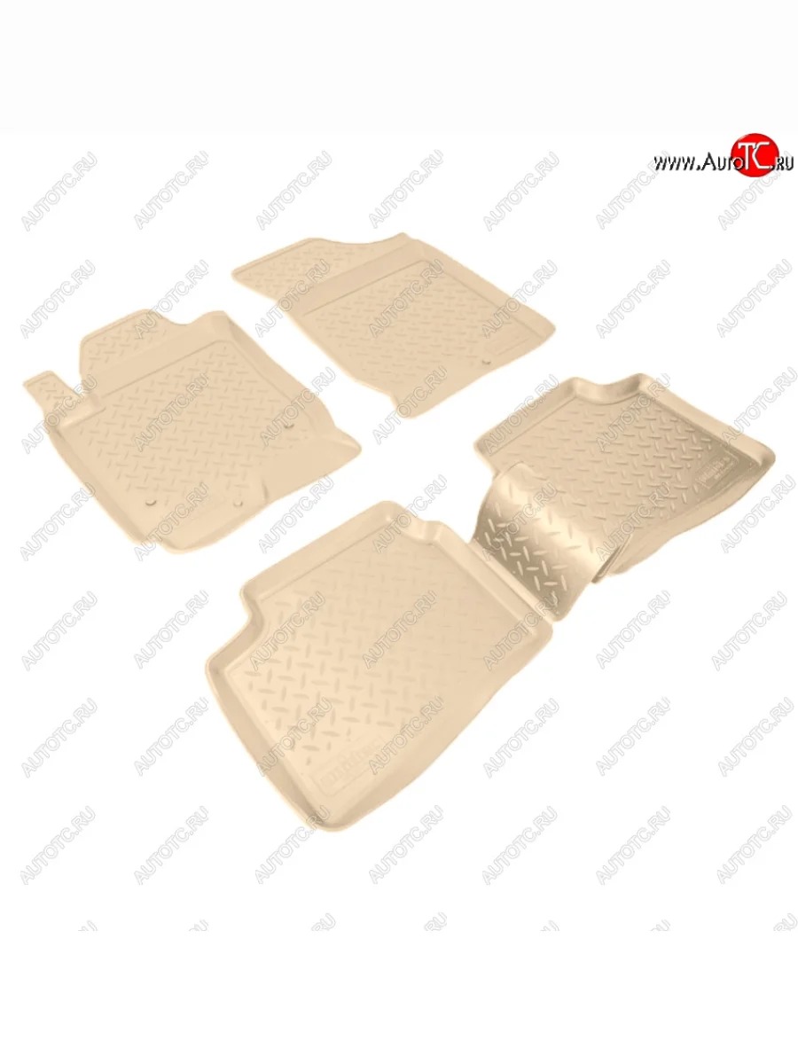 Коврики салона Norplast Unidec Hyundai I30 FD универсал дорестайлинг (2007-2010) (Цвет: бежевый)  с доставкой в г. Керчь