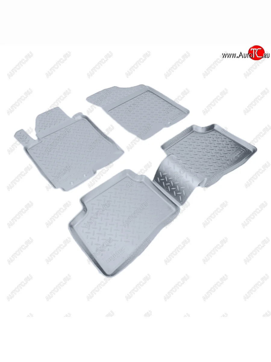 Коврики салона Norplast Unidec KIA Ceed 1 ED рестайлинг, хэтчбэк 5 дв. (2010-2012) (Цвет: серый)  в Керчи Республика Крым