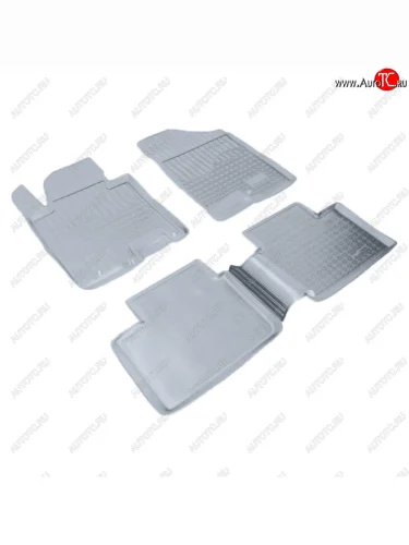 Коврики салона Norplast Unidec (Цвет: серый) KIA Ceed 2 JD дорестайлинг, хэтчбэк (2012-2015)