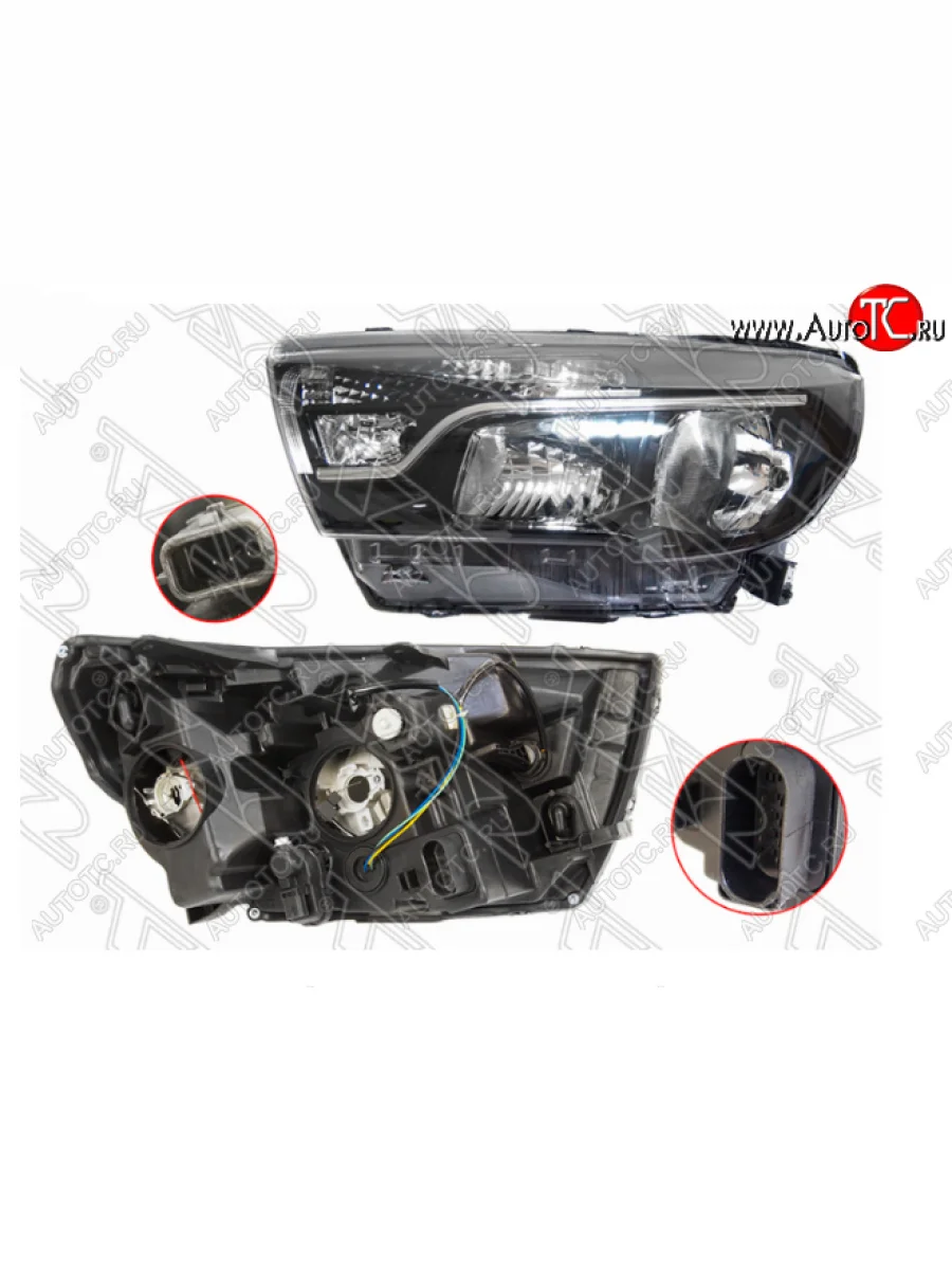 Левая фара SAT Лада ВАЗ Веста 2180 седан дорестайлинг (2015-2023)  в Перми Пермском крае