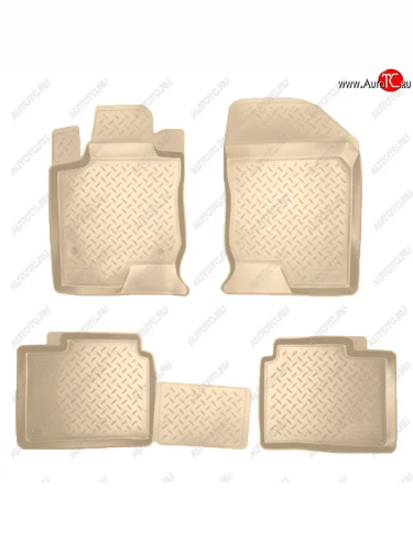 Коврики салона Norplast Unidec (Цвет: бежевый) KIA Magentis (2005-2010)