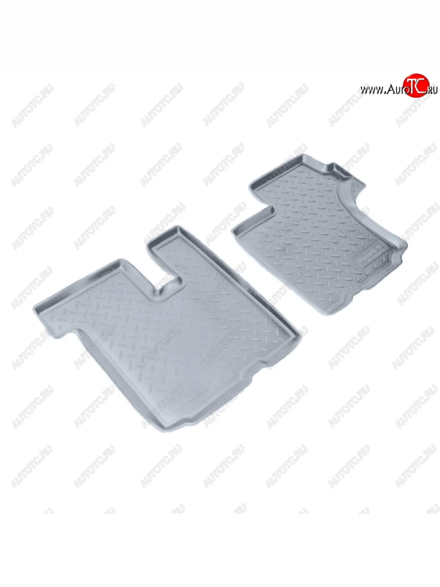 Коврики салона Norplast Unidec (3 ряд) KIA Mohave HM рестайлинг (2017-2020) (Цвет: серый)  с доставкой в г. Керчь