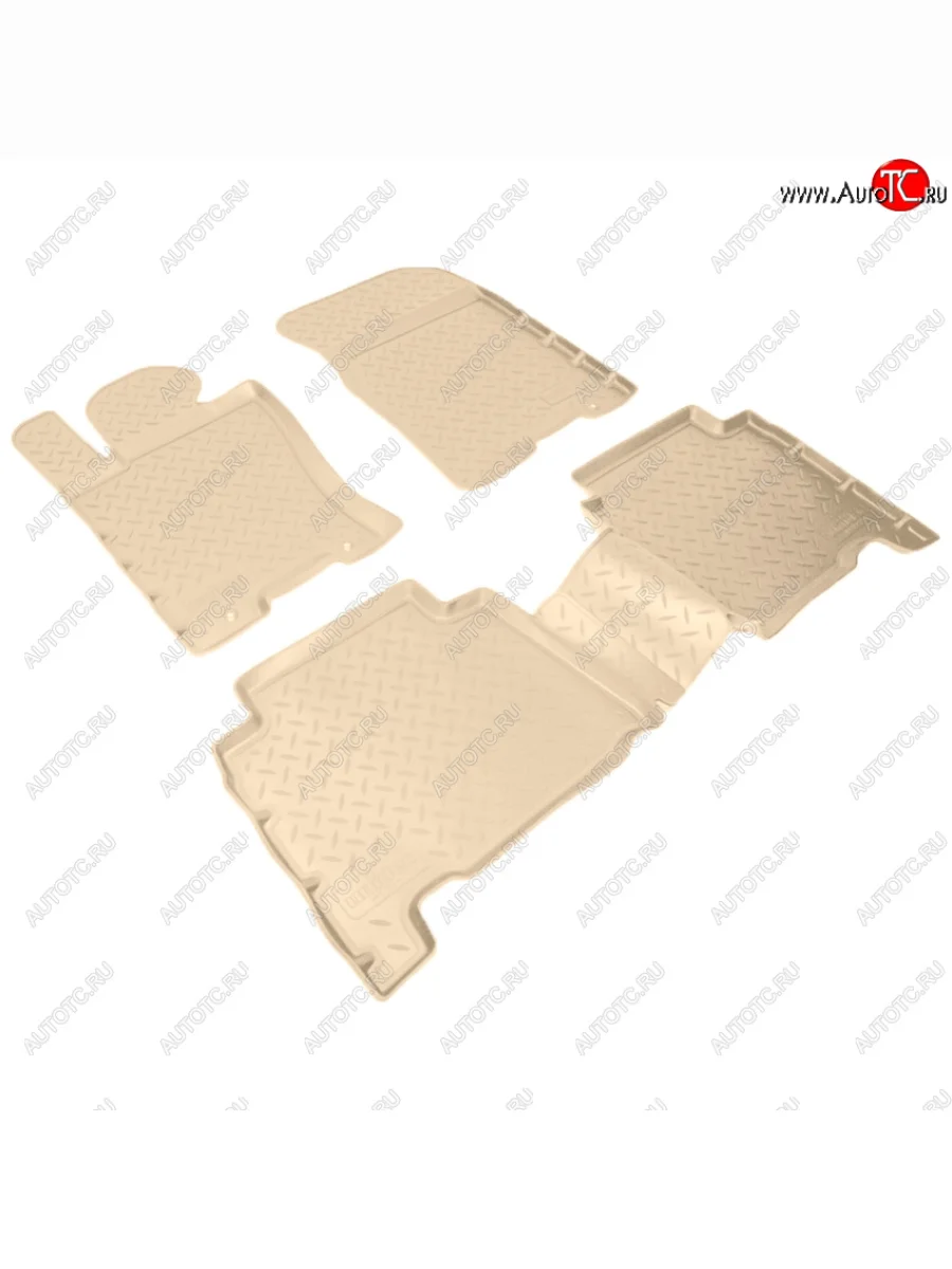Коврики салона Norplast Unidec KIA Mohave HM дорестайлинг (2008-2017) (Цвет: бежевый)  в Перми Пермском крае