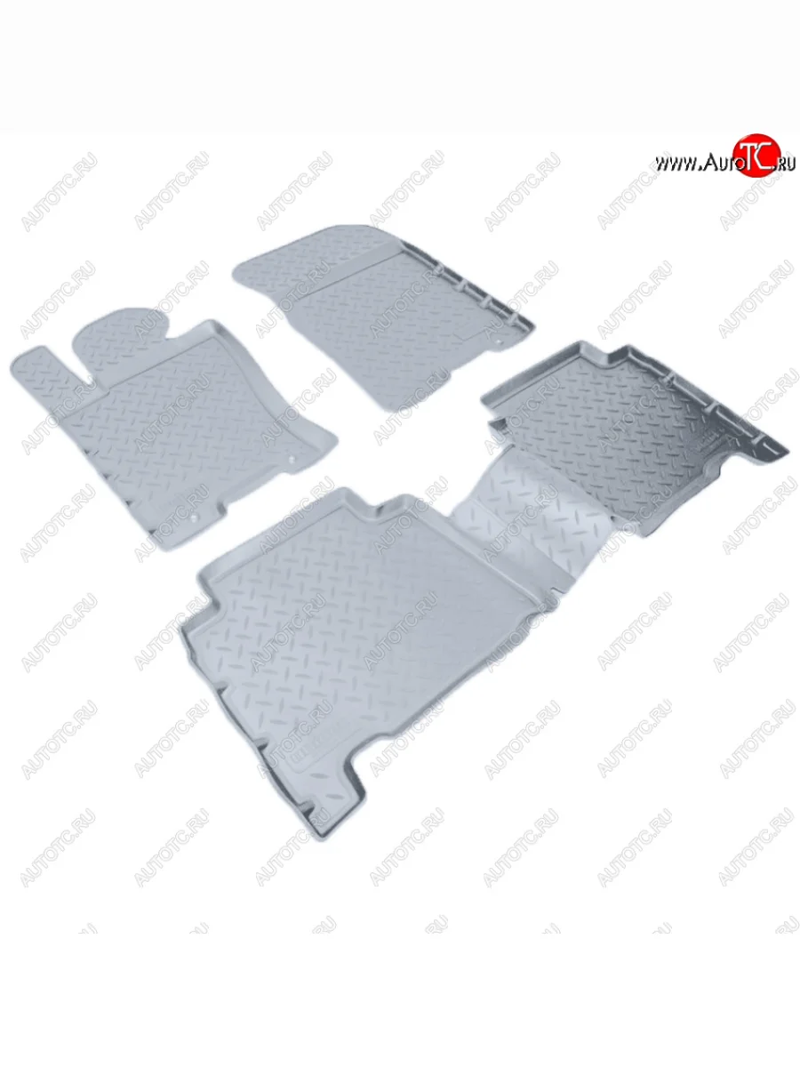 Коврики салона Norplast Unidec KIA Mohave HM дорестайлинг (2008-2017) (Цвет: серый)  в Керчи Республика Крым