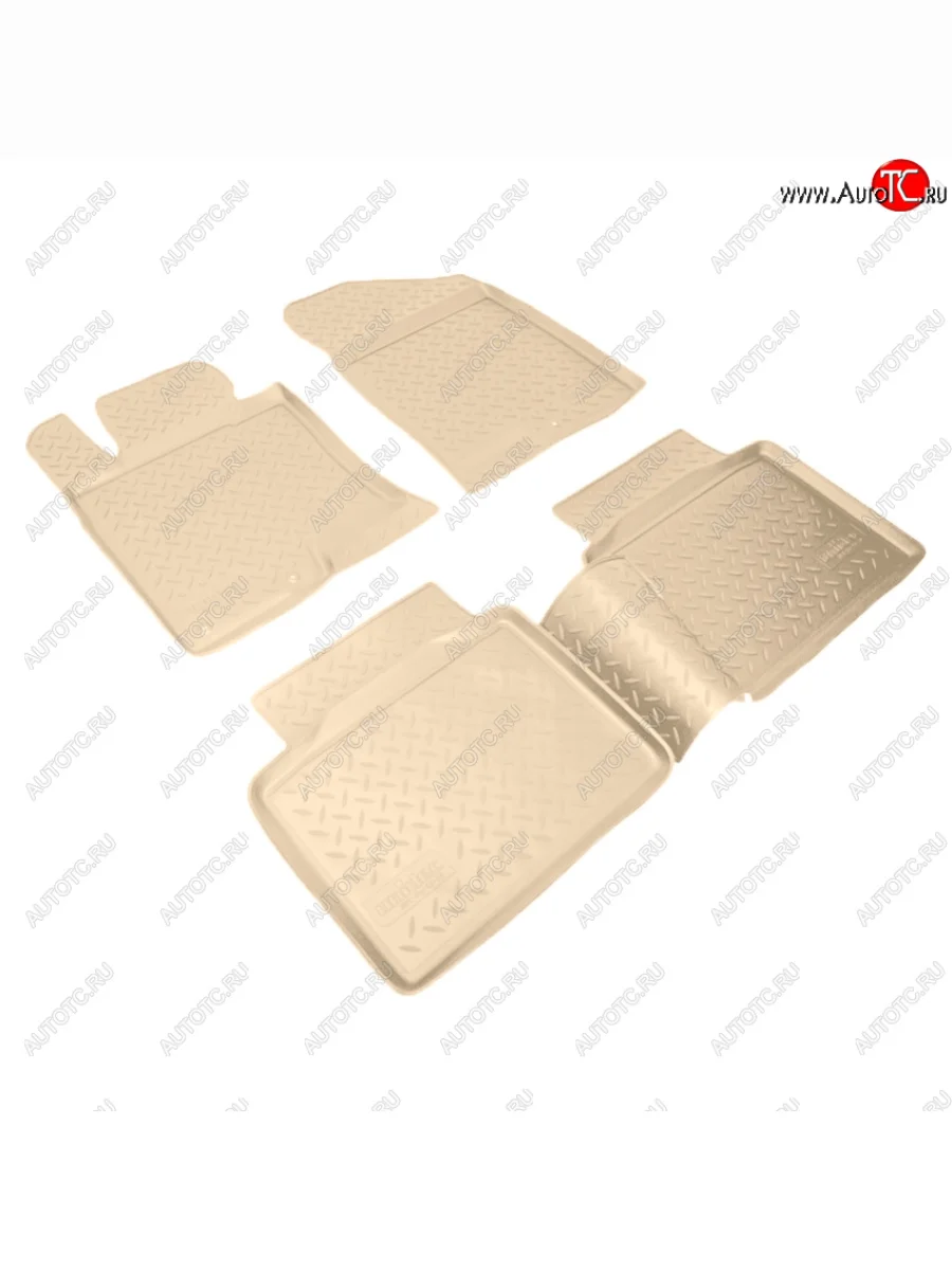 Коврики салона Norplast Unidec KIA Optima 3 TF дорестайлинг седан (2010-2013) (Цвет: бежевый)  с доставкой в г. Пермь