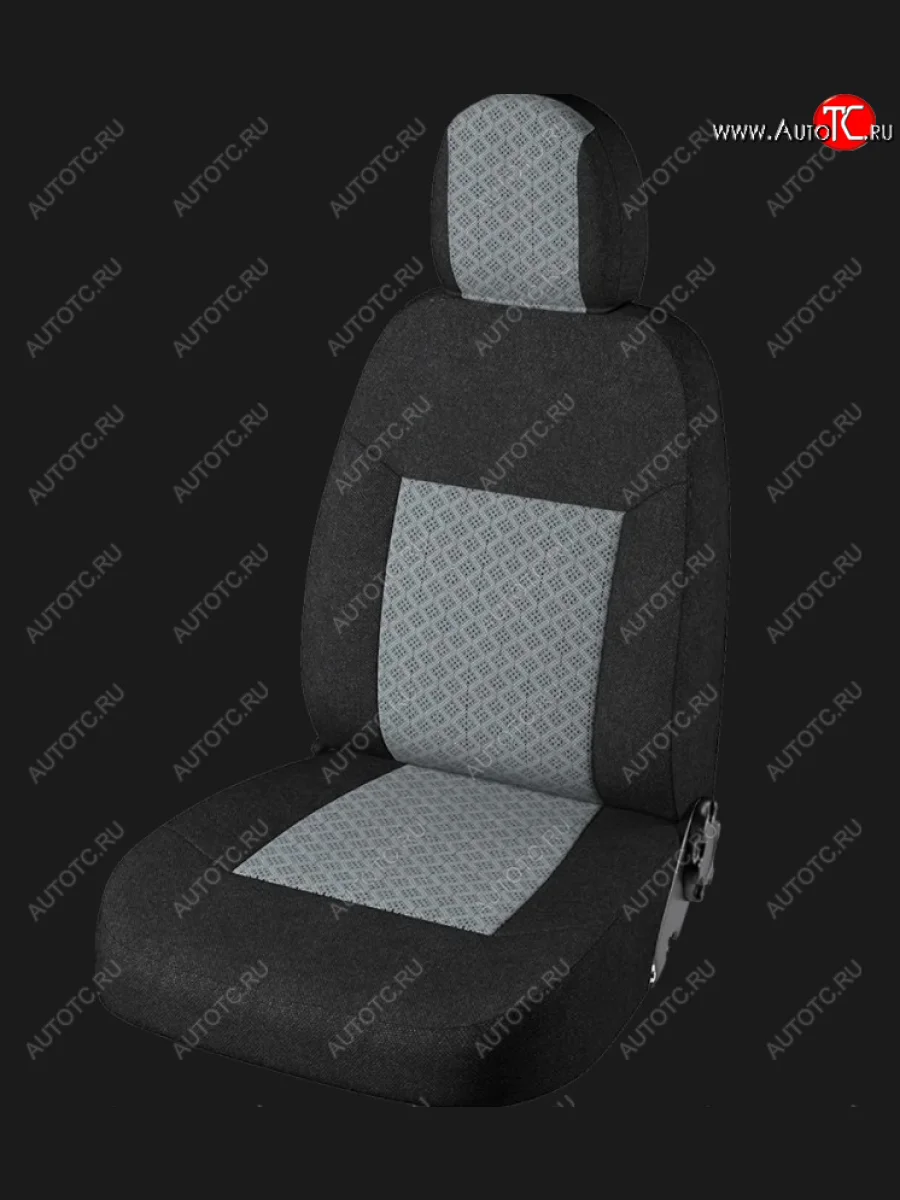 Чехлы для сидений Lord Autofashion Стандарт Плюс (жаккард) Лада ВАЗ 2108 (1984-2003) (Черный, вставка Чёрный Ромб 3D)  в Керчи Республика Крым