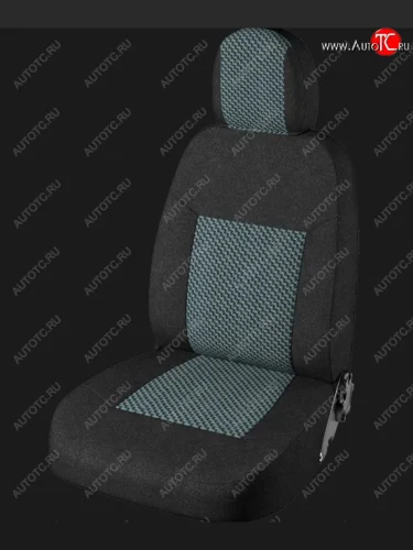 Чехлы для сидений Lord Autofashion Стандарт Плюс (жаккард) (Черный, вставка Черный Зигзаг) Лада ВАЗ 2106 (1975-2005)