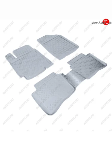 Коврики салона Norplast Unidec KIA Rio 3 QB хэтчбек 5 дв. рестайлинг (2015-2017) (Цвет: серый)