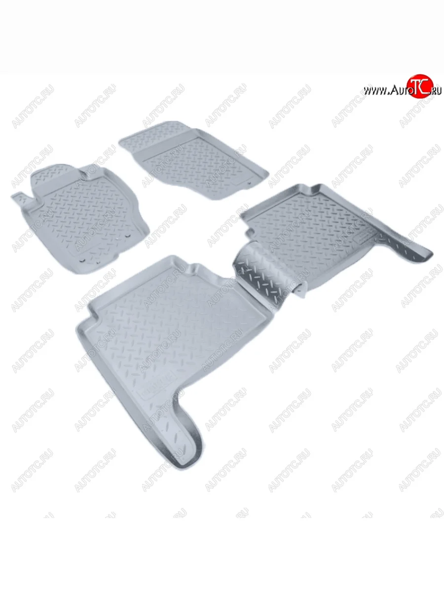 Коврики салона Norplast Unidec KIA Sorento BL дорестайлинг (2002-2006) (Цвет: серый)  с доставкой в г. Керчь