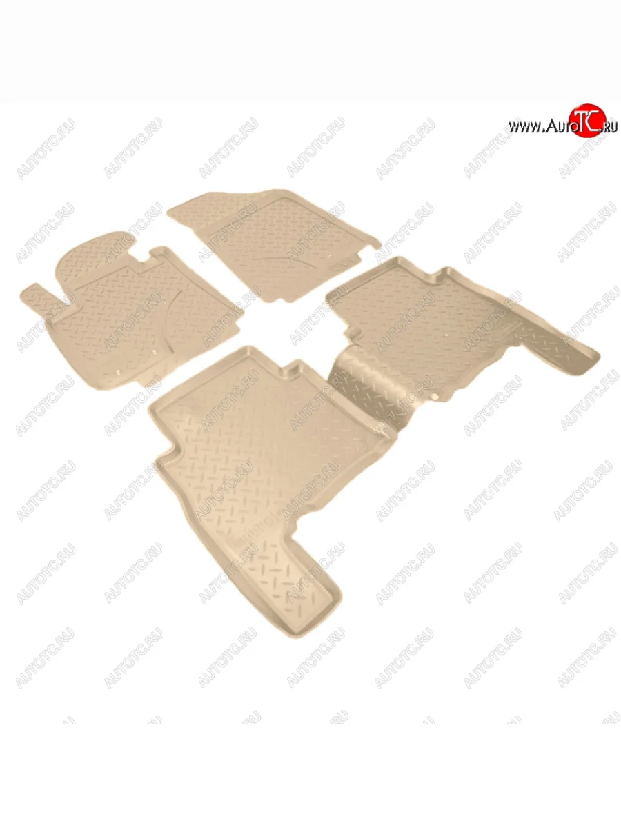 Коврики салона Norplast Unidec KIA Sorento XM дорестайлинг (2009-2012) (Цвет: бежевый)  в Перми Пермском крае