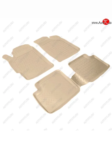 Коврики салона Norplast Unidec (Цвет: бежевый) KIA Spectra (2000-2009)