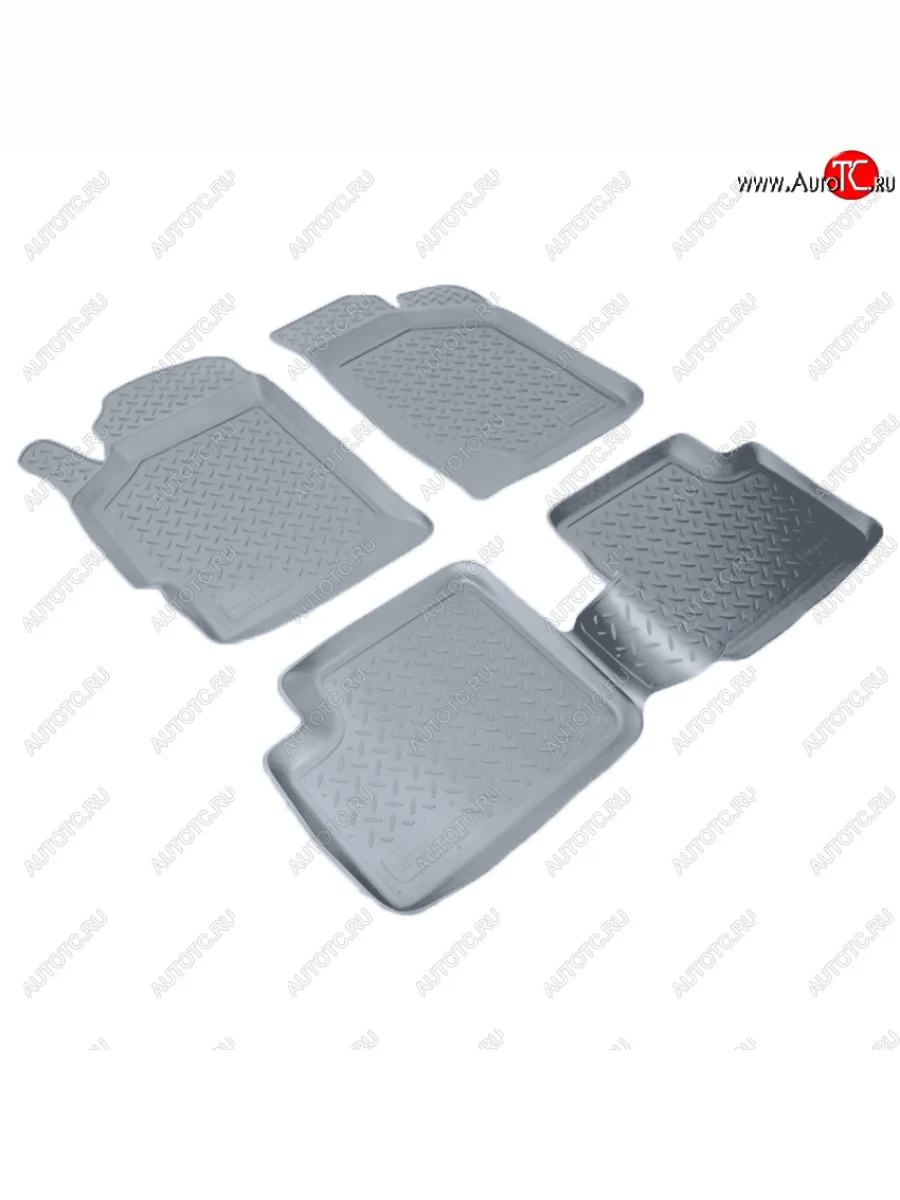Коврики салона Norplast Unidec KIA Spectra (2000-2009) (Цвет: серый)  в Перми Пермском крае