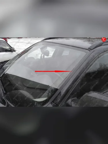 Водостоки лобового стекла Стрелка 11 BMW X1 E84 (2009-2015)