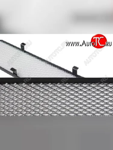 Защитная сетка радиатора в бампер Стрелка 11 Стандарт (алюминий, пластик) (Цвет: хром) Chevrolet Epica  V250 (2006-2012)