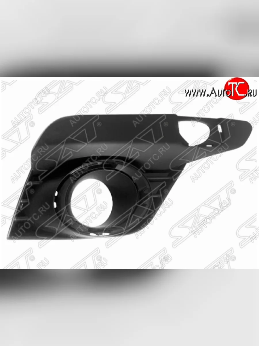 Правая вставка под противотуманную фару SAT (пр-во Тайвань) Renault Logan 2 рестайлинг (2018-2025)  с доставкой в г. Керчь
