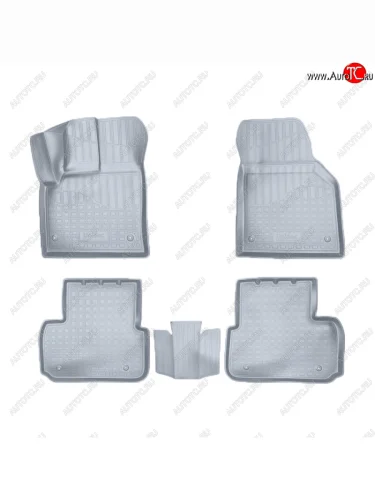 Коврики салона Norplast Unidec (Цвет: серый) Land Rover Discovery Sport L550 дорестайлинг (2014-2019)