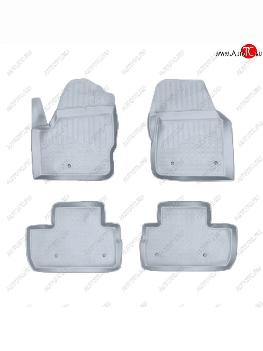 Коврики салона Norplast Unidec Land Rover Freelander L359 дорестайлинг (2006-2010) (Цвет: серый)  в Керчи Республика Крым