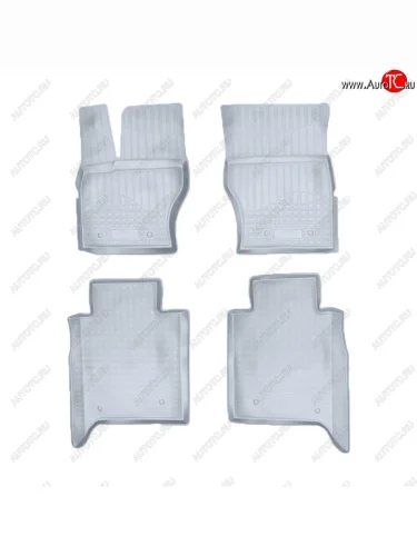 Коврики салона Norplast Unidec (LWB) (Цвет: серый) Land Rover Range Rover 4 L405 дорестайлинг (2012-2017)