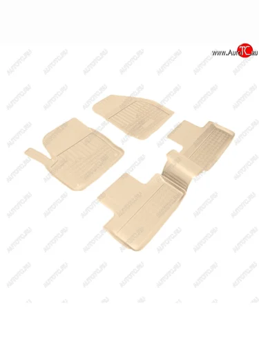 Коврики салона Norplast Unidec (Цвет: бежевый) Land Rover Range Rover Evoque 1 L538 рестайлинг 5 дв. (2015-2018)