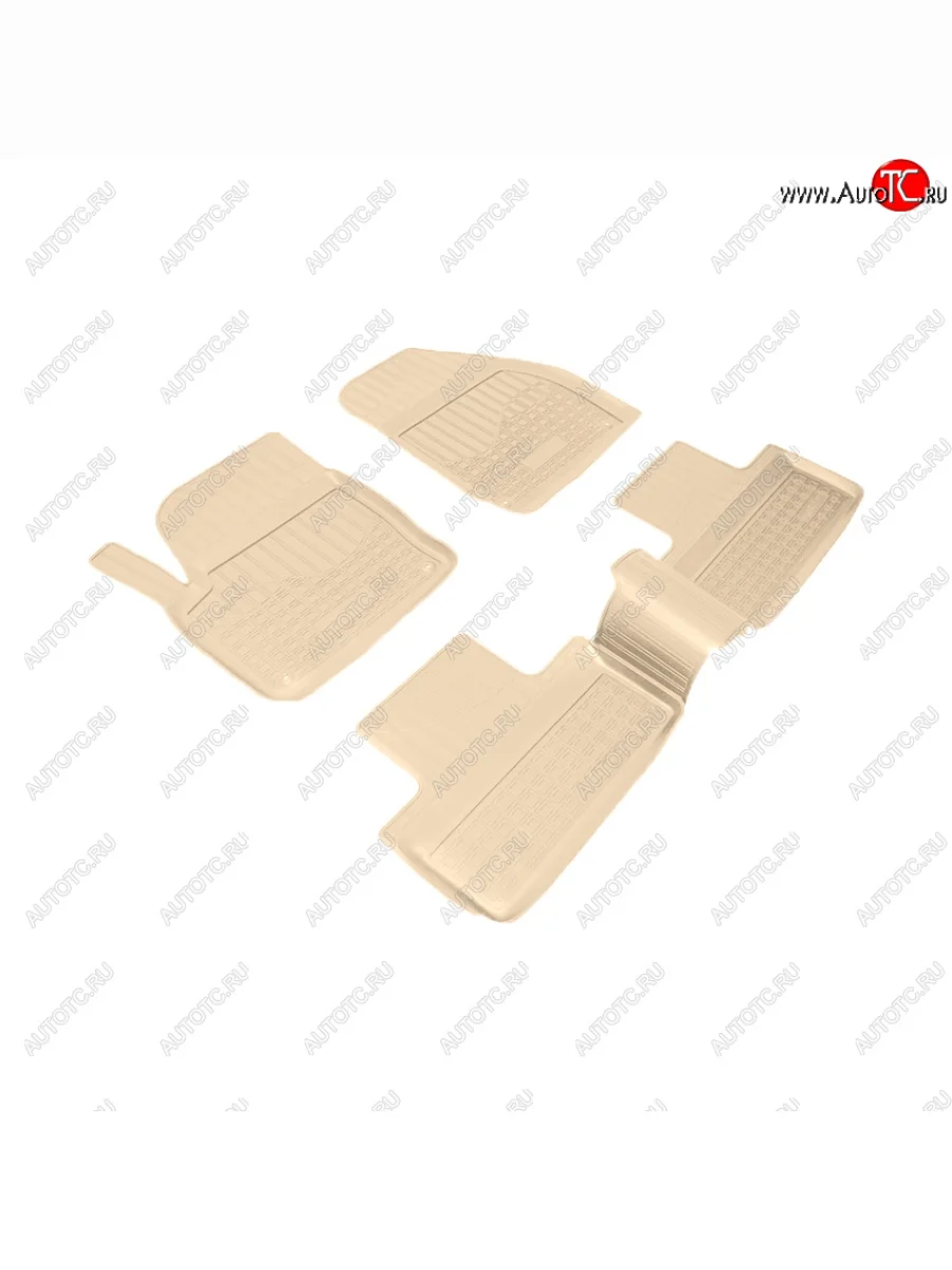 Коврики салона Norplast Unidec Land Rover Range Rover Evoque 1 L538 рестайлинг 5 дв. (2015-2018) (Цвет: бежевый)  с доставкой в г. Керчь