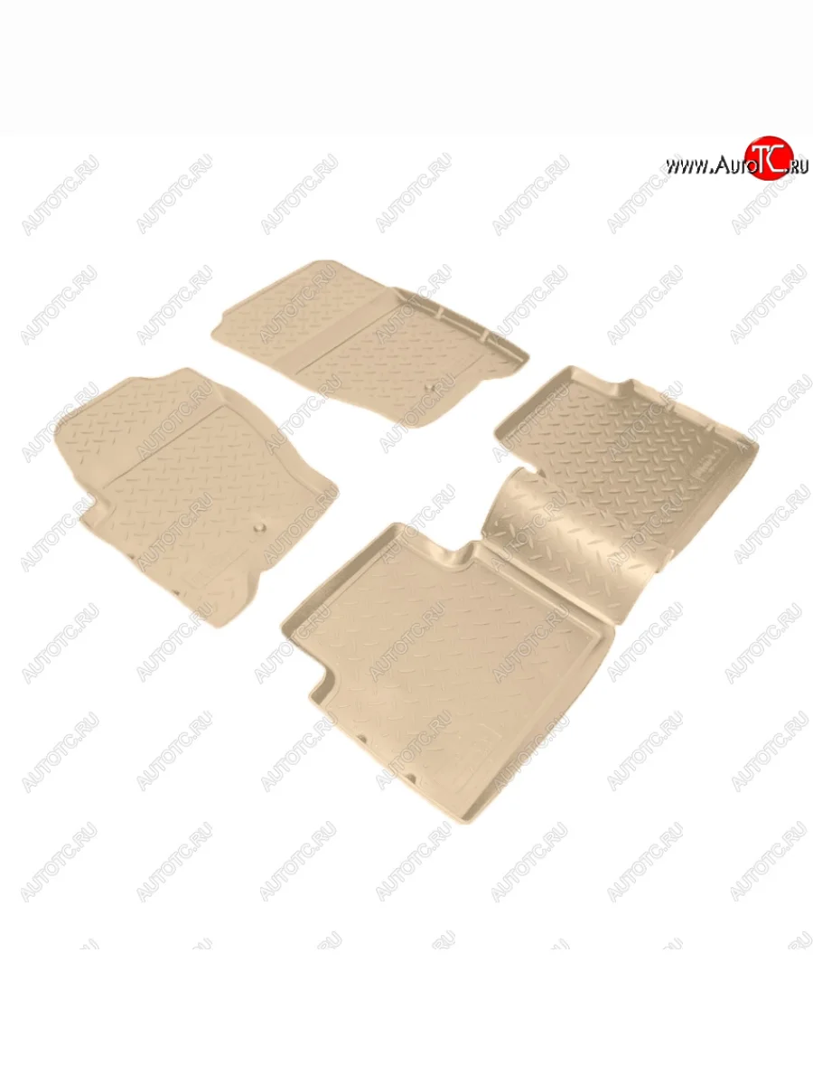 Коврики салона Norplast Unidec Land Rover Range Rover Sport 1 L320 дорестайлинг (2005-2009) (Цвет: бежевый)  с доставкой в г. Керчь