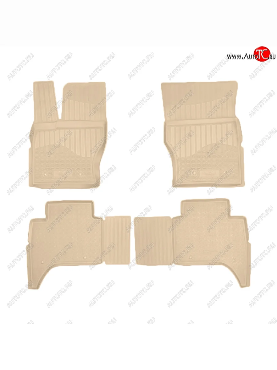 Коврики салона Norplast Unidec Land Rover Range Rover Sport 2 L494 дорестайлинг (2013-2017) (Цвет: бежевый)  в Керчи Республика Крым