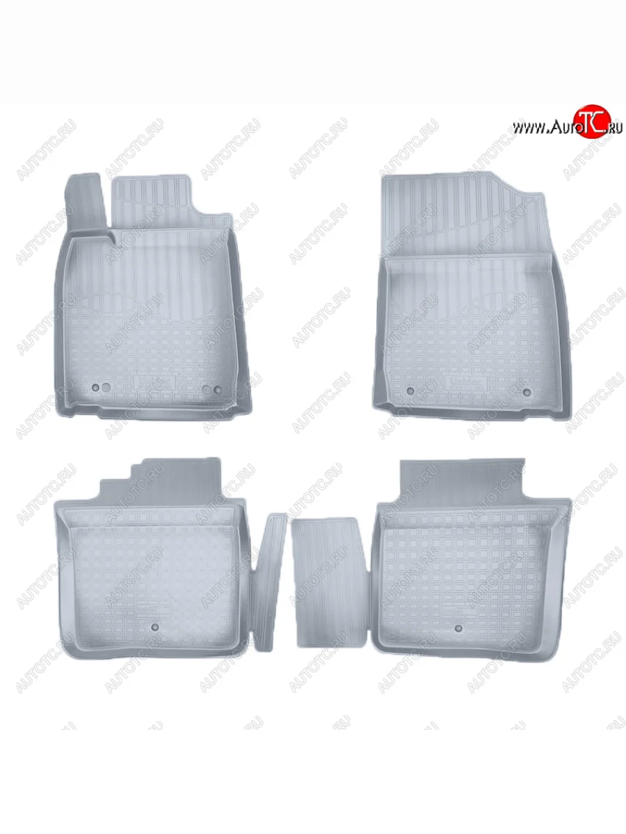 Коврики салона Norplast Unidec Lexus ES300h XV60 дорестайлинг (2012-2015) (Цвет: серый)  в Керчи Республика Крым