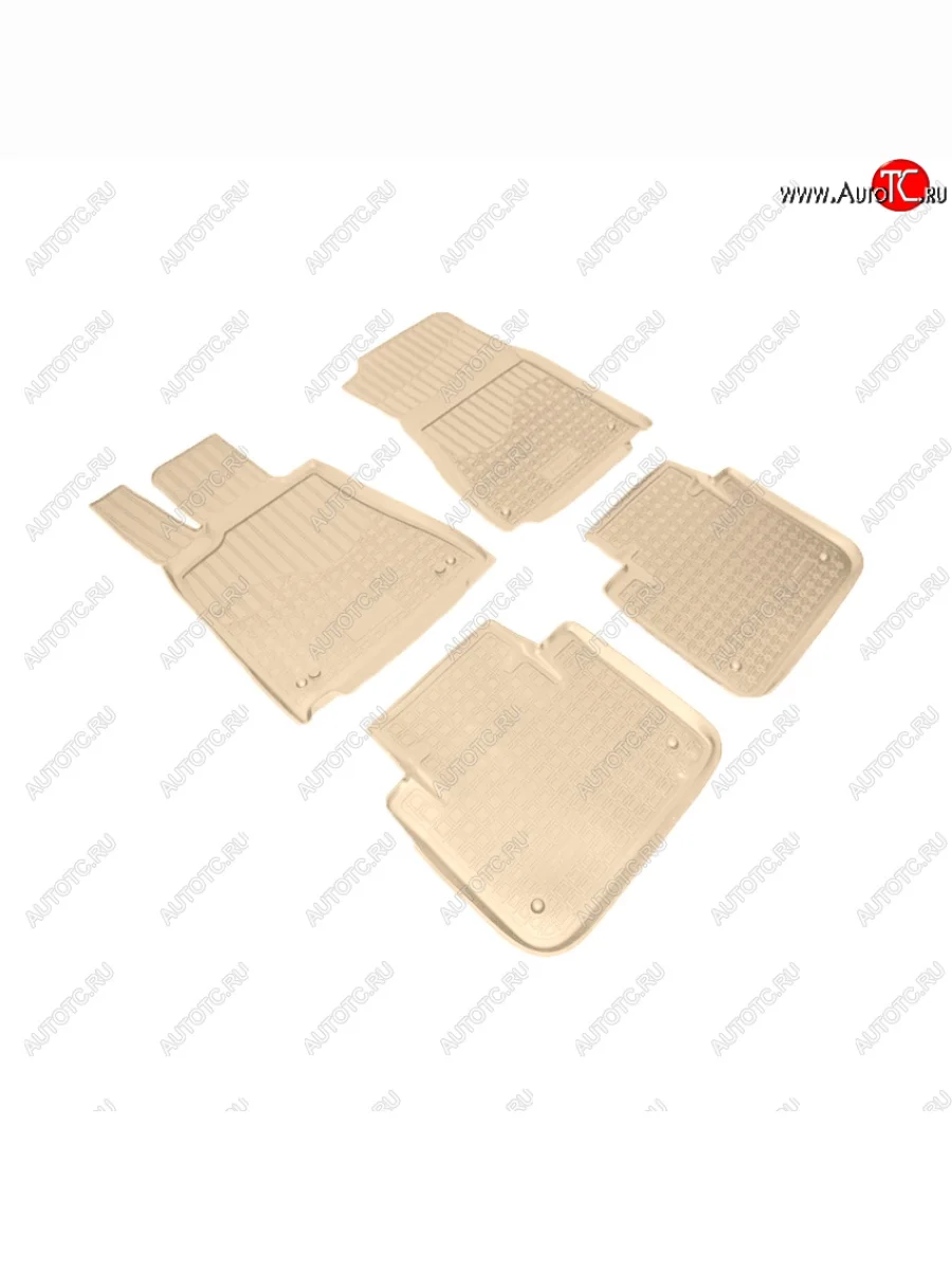 Коврики салона Norplast Unidec (задний привод) Lexus GS250 L10 (2011-2016) (Цвет: бежевый)  в Керчи Республика Крым